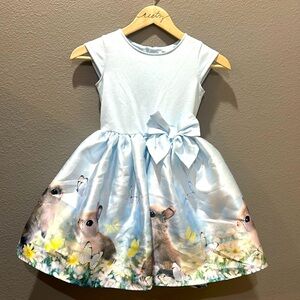 H&M Powder Blue Bunny Dress